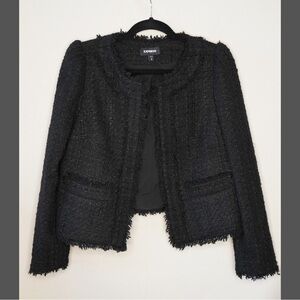 Navy Blazer with Tailored Fit and Classic Lapels